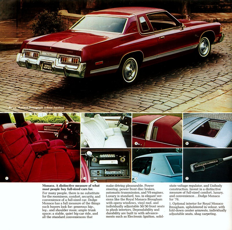 1976 Dodge Full-Line Brochure Page 14